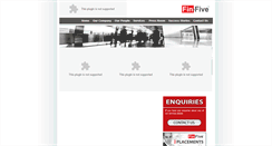 Desktop Screenshot of finfive.com